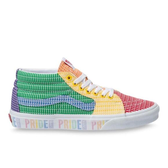 NIB VANS SK8T HI Pride Sneakers Shoes - Picture 2 of 8